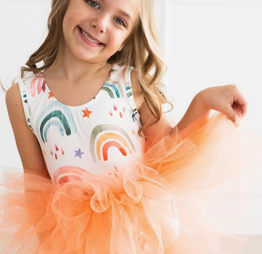 Rainbow Tank Tutu Leotard