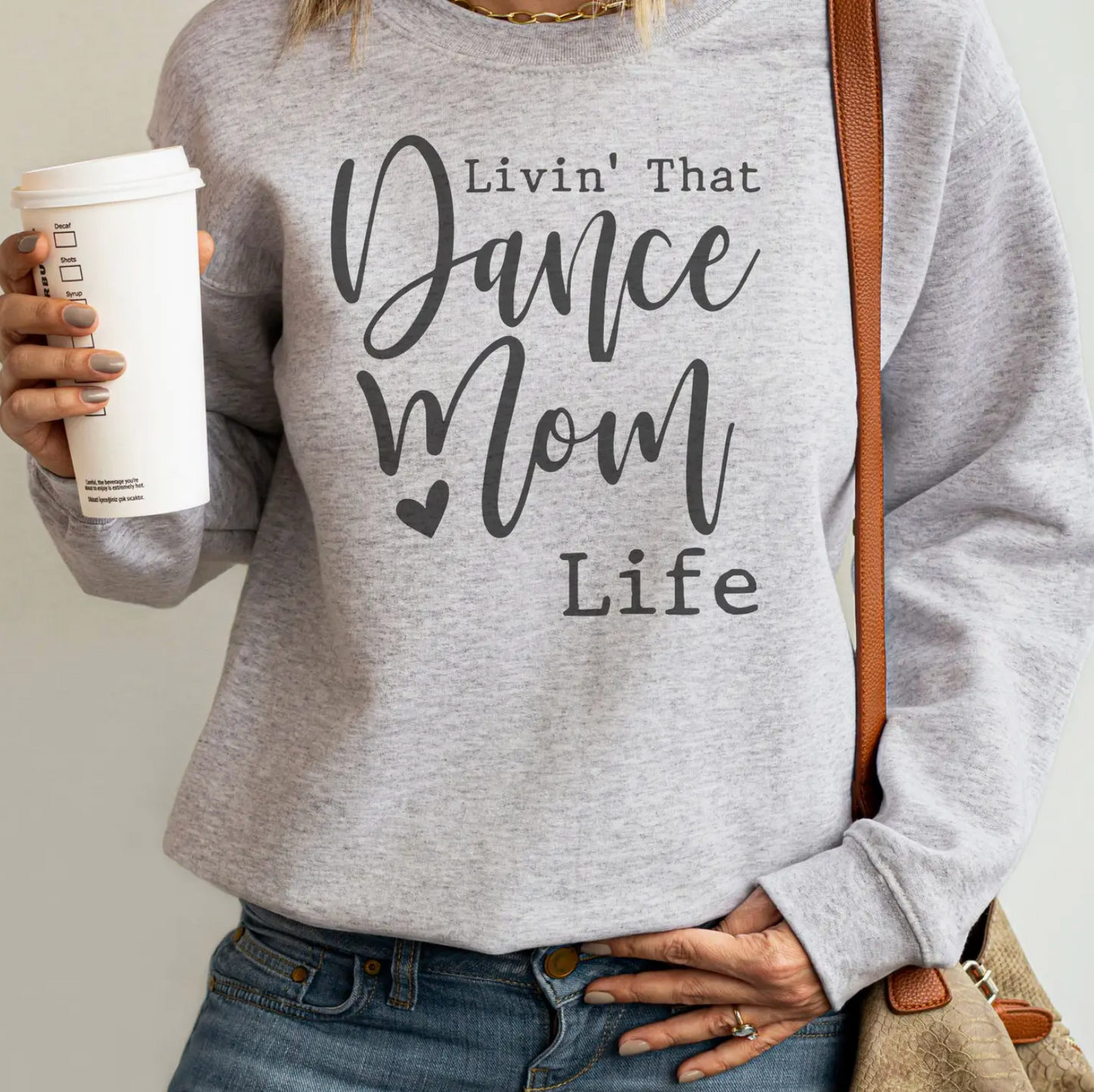 Dance Mom Life Graphic Sweatshirt